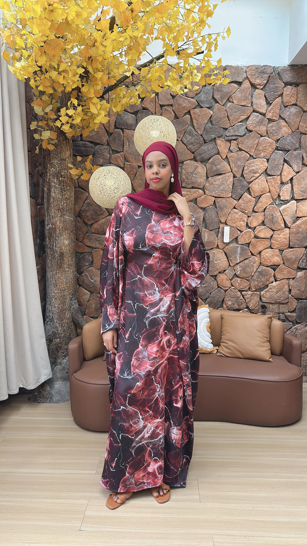 New printed abaya 2025